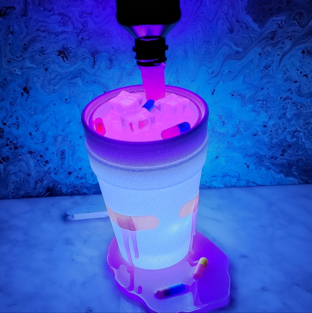 Light Up Wrld On Drugs Display